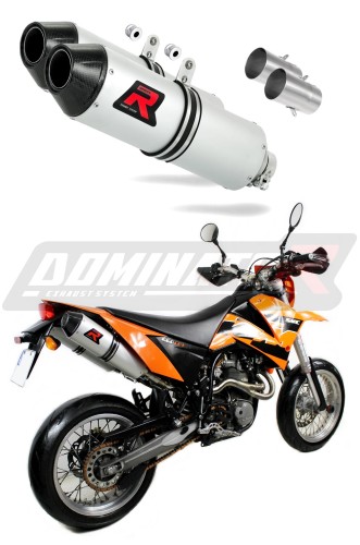exhaust muffler DOMINATOR MX2 fits to KTM 660 SMC 2005  2006 5