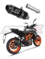 exhaust muffler DOMINATOR HP3 BLACK fits to KTM 390 Duke 2021  2023 6