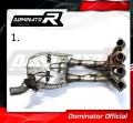 decat tłumik środkowy DOMINATOR Mid Pipe pasujący do motocykla S1000R 2014 - 2016 2