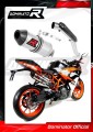 exhaust muffler DOMINATOR HP3 fits to KTM RC 390 2017  2020