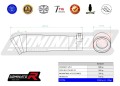exhaust muffler DOMINATOR GP2 fits to Honda VFR 750 1993  1997 2