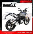 wydech tłumik DOMINATOR Owalny pasujący do motocykla BMW G310GS 2016 - 2024 3