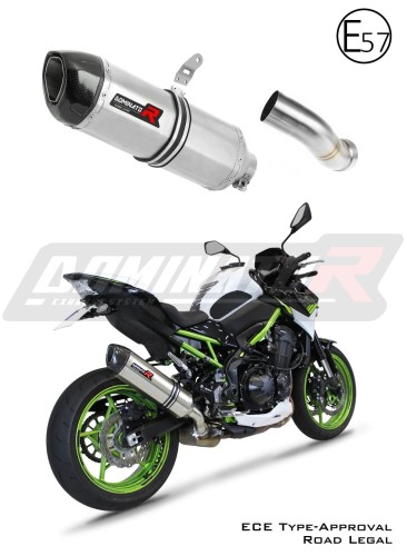 exhaust muffler DOMINATOR homologated road legal HP1 fits to Kawasaki Z 900 2020  2024 8