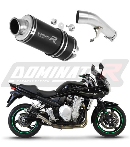 wydech tłumik DOMINATOR GP1 CZARNY pasujący do motocykla Suzuki GSF 650 BANDIT N / S 2007 - 2016 6