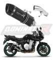 exhaust muffler DOMINATOR HP1 BLACK fits to Suzuki GSF 650 BANDIT N / S 2007  2016 6