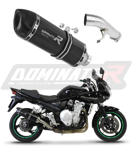 wydech tłumik DOMINATOR HP1 CZARNY pasujący do motocykla Suzuki GSF 650 BANDIT N / S 2007 - 2016 6