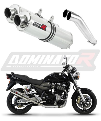 exhaust muffler DOMINATOR ROUND fits to Suzuki GSX 1400 2001  2005 6