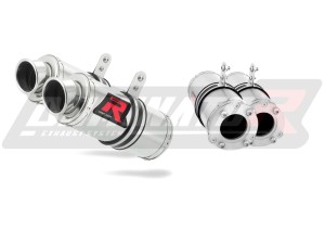 Suzuki SV 1000 S 2003 - 2007 Exhaust Silencer Muffler GP1 + dB killer medium