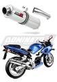 exhaust muffler DOMINATOR ROUND fits to Suzuki SV 650 S 1999  2002 5