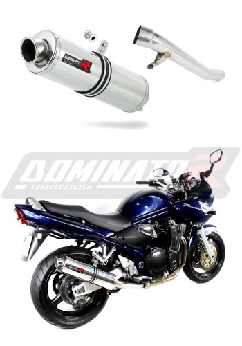 exhaust muffler DOMINATOR ROUND fits to Suzuki GSF BANDIT 1200 2001  2005 5