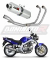 complete exhaust system with muffler DOMINATOR Full System OV fits to Suzuki GS 500F 2004  2014 7