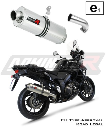 wydech tłumik DOMINATOR Homologowany Owalny pasujący do motocykla Suzuki DL 1050 V-Strom / XT 2020 - 2024 7