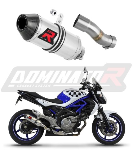 exhaust muffler DOMINATOR HP3 fits to Suzuki SFV 650 GLADIUS 2009  2015 6