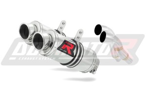 Triumph STREET TRIPLE 675 2007 - 2012 Exhaust Silencer Muffler GP1 + dB killer medium