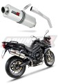 exhaust muffler DOMINATOR OV fits to Triumph TIGER 800 XC XR 2011  2014 6