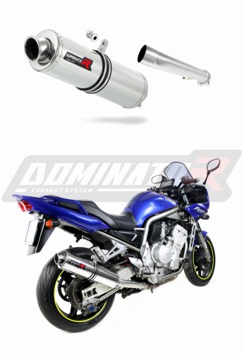 exhaust muffler DOMINATOR ROUND fits to Yamaha FZS FAZER 1000 2001  2005 5