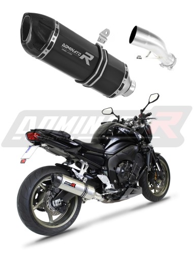 exhaust muffler DOMINATOR HP1 BLACK fits to Yamaha FZ1 FAZER 1000 2006  2015 3