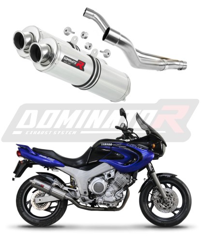 exhaust muffler DOMINATOR ROUND fits to Yamaha TDM 850 1996  2001 6