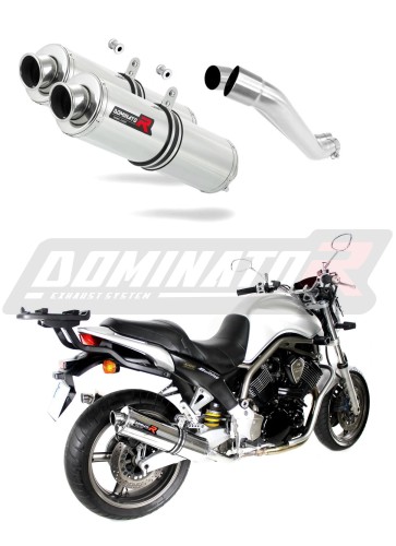exhaust muffler DOMINATOR ROUND fits to Yamaha BT 1100 BULLDOG 2001  2007 5