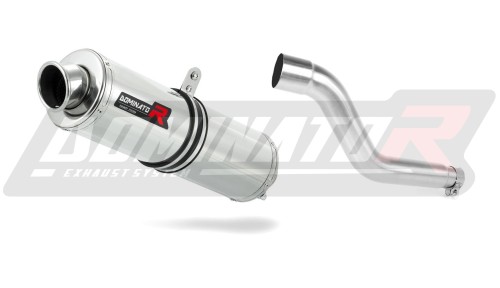 exhaust muffler DOMINATOR ROUND fits to Yamaha TTR 250 1999  2006 3