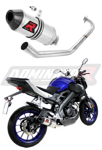 kompletny układ wydechowy z tłumikiem DOMINATOR Full System HP3 pasujący do motocykla Yamaha MT 125 2014 - 2019 5