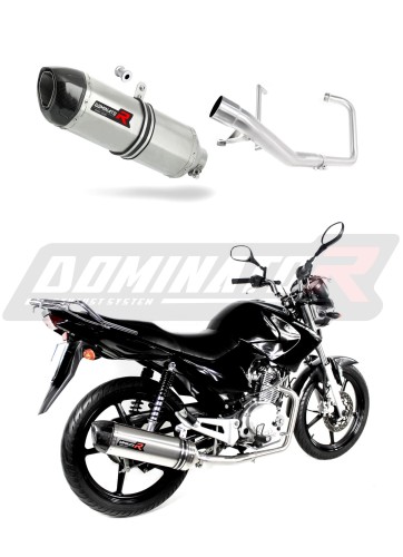 complete exhaust system with muffler DOMINATOR Full System HP1 fits to Yamaha YBR 125 2009  2018 5