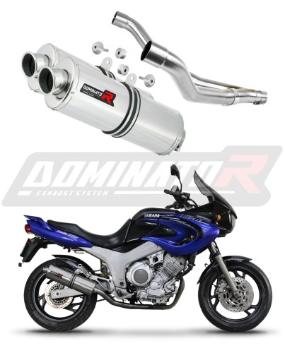 wydech tłumik DOMINATOR Owalny pasujący do motocykla Yamaha TDM 850 1991 - 1995 6