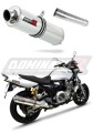exhaust muffler DOMINATOR ROUND fits to Yamaha XJR 1300 2007  2016 6