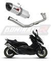 complete exhaust system with muffler DOMINATOR Full System HP1 fits to Yamaha TMAX 500 2008  2011 6