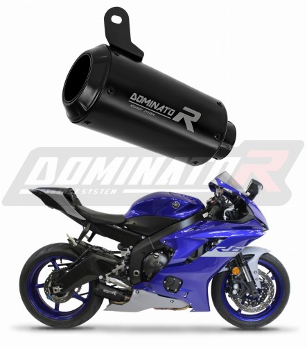 wydech tłumik DOMINATOR GPS CZARNY pasujący do motocykla Yamaha YZF R6 2017 - 2023 6