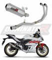 complete exhaust system with muffler DOMINATOR Full System OV G2 fits to Yamaha YZFR3 2019  2024 6