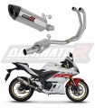 kompletny układ wydechowy z tłumikiem DOMINATOR Full System HP8 pasujący do motocykla Yamaha YZF-R3 2019 - 2024 6