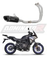 complete exhaust system with muffler DOMINATOR Full System HP8 BLACK fits to Yamaha Tracer 7 / GT 2020  2024 3
