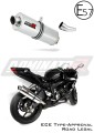 exhaust muffler DOMINATOR homologated road legal OV fits to Kawasaki ZX6R 636 2009  2020 5
