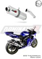 exhaust muffler DOMINATOR homologated road legal OV fits to Yamaha YZF R6 1999  2002 3