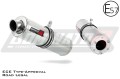 exhaust muffler DOMINATOR homologated road legal ROUND fits to Yamaha YZF 1000 R Thunderace 1996  2003 3