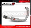 kompletny układ wydechowy z tłumikiem DOMINATOR Full System GP3 pasujący do motocykla Aprilia RS 660 2020 - 2024 2