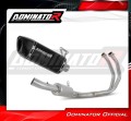 kompletny układ wydechowy z tłumikiem DOMINATOR Full System HP6 CZARNY pasujący do motocykla Yamaha Tracer 7 / GT 2020 - 2024 3