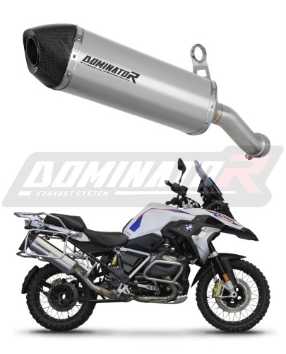 exhaust muffler DOMINATOR homologated road legal titanium HP7 fits to BMW R1250GS 2018  2020