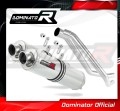 exhaust muffler DOMINATOR ROUND fits to Aprilia ETV 1000 Caponord 2005  2007 2