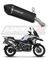 exhaust muffler DOMINATOR homologated road legal BLACK HP7 fits to BMW R1200GS Adventure 2013  2018