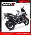exhaust muffler DOMINATOR BLACK P7 fits to BMW R1200GS 2013  2018 3