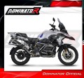 exhaust muffler DOMINATOR P7 BLACK fits to BMW R1200GS Adventure 2013  2018 5