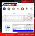 exhaust muffler DOMINATOR OVR fits to YAMAHA XJR 1300 1999  2006 2