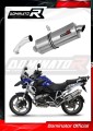 exhaust muffler DOMINATOR homologated road legal P7 fits to BMW R1200GS Adventure 2004  2009 2