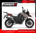 kompletny układ wydechowy z tłumikiem DOMINATOR Full System P7 CZARNY pasujący do motocykla Benelli TRK 702 / TRK 702X 2023 - 2024 3