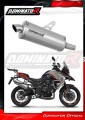 exhaust muffler DOMINATOR titanium P7 fits to Benelli TRK 702 / TRK 702X 2023  2024