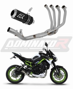 Kawasaki Z 900 2017 - 2019 Full Exhaust System Collector Silencer GP BLACK + dB killer