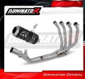 complete exhaust system with muffler DOMINATOR Full System GP BLACK fits to Kawasaki Z 900 A2 2017  2019 3
