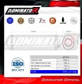 exhaust muffler DOMINATOR OVR fits to Yamaha TDM 850 Right Side 1996  2001 3